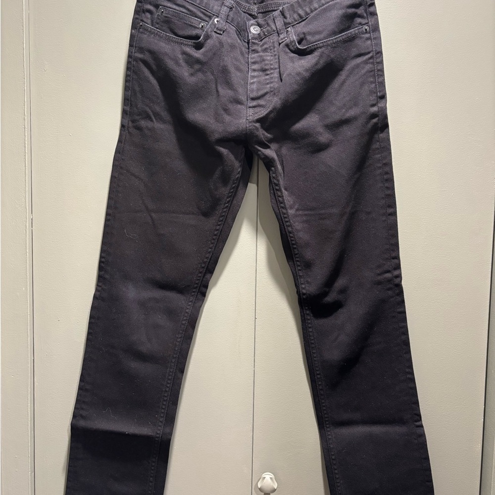 Sandro Men's Dark Charcoal Skinny Jeans